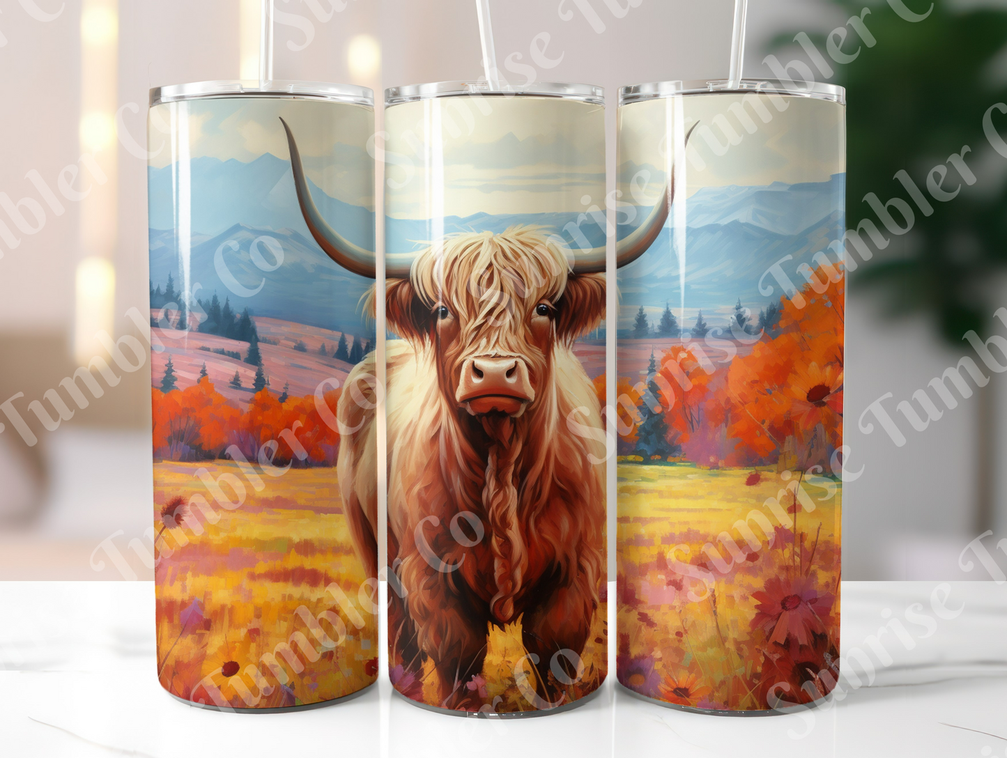 Cow Variety Part 2 - 20oz and 30oz Tumblers (Glow In The Dark Green And Blue Available)