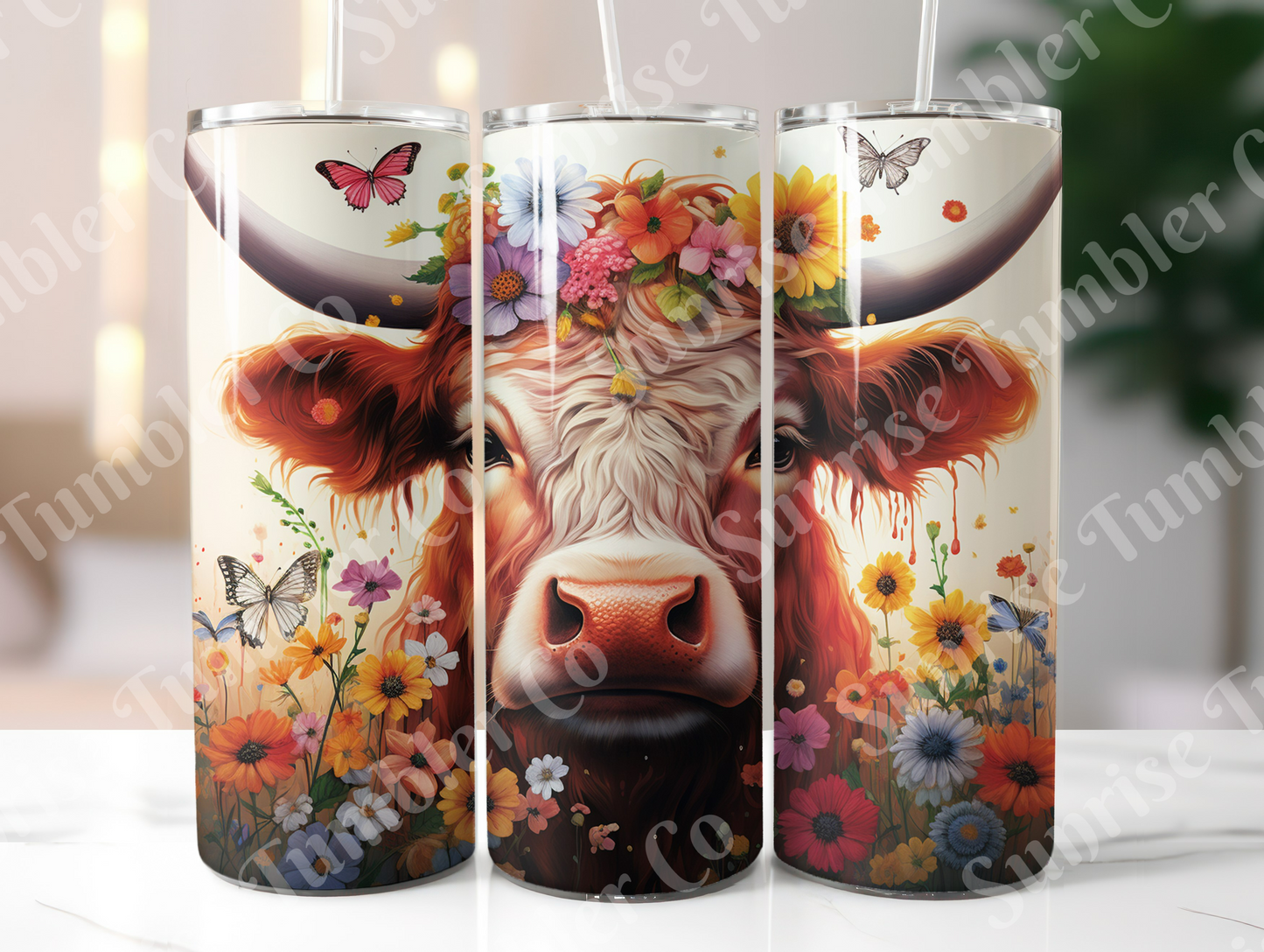 Cow Variety Part 1 - 20oz and 30oz Tumblers (Glow In The Dark Green And Blue Available)