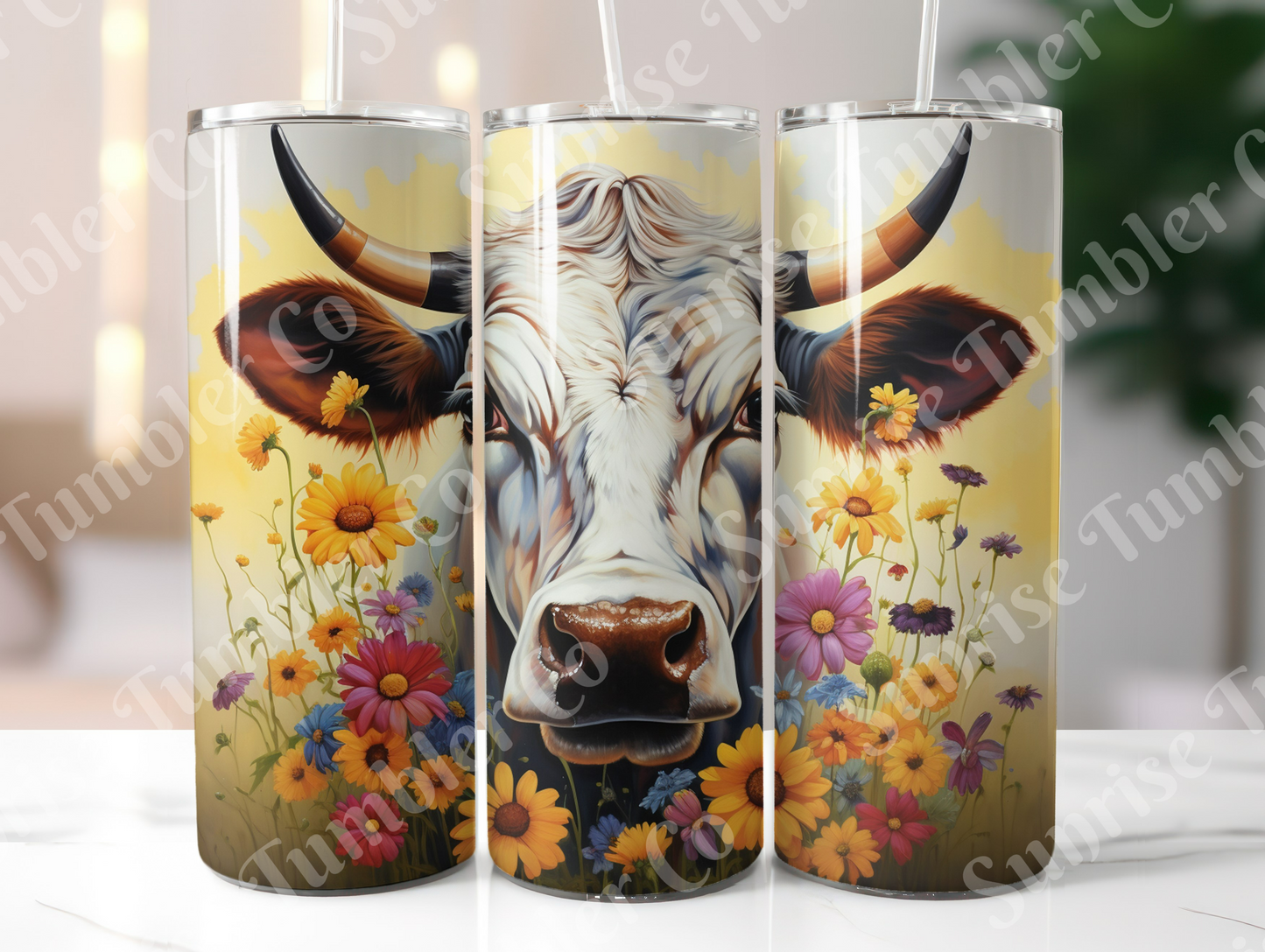 Cow Variety Part 1 - 20oz and 30oz Tumblers (Glow In The Dark Green And Blue Available)