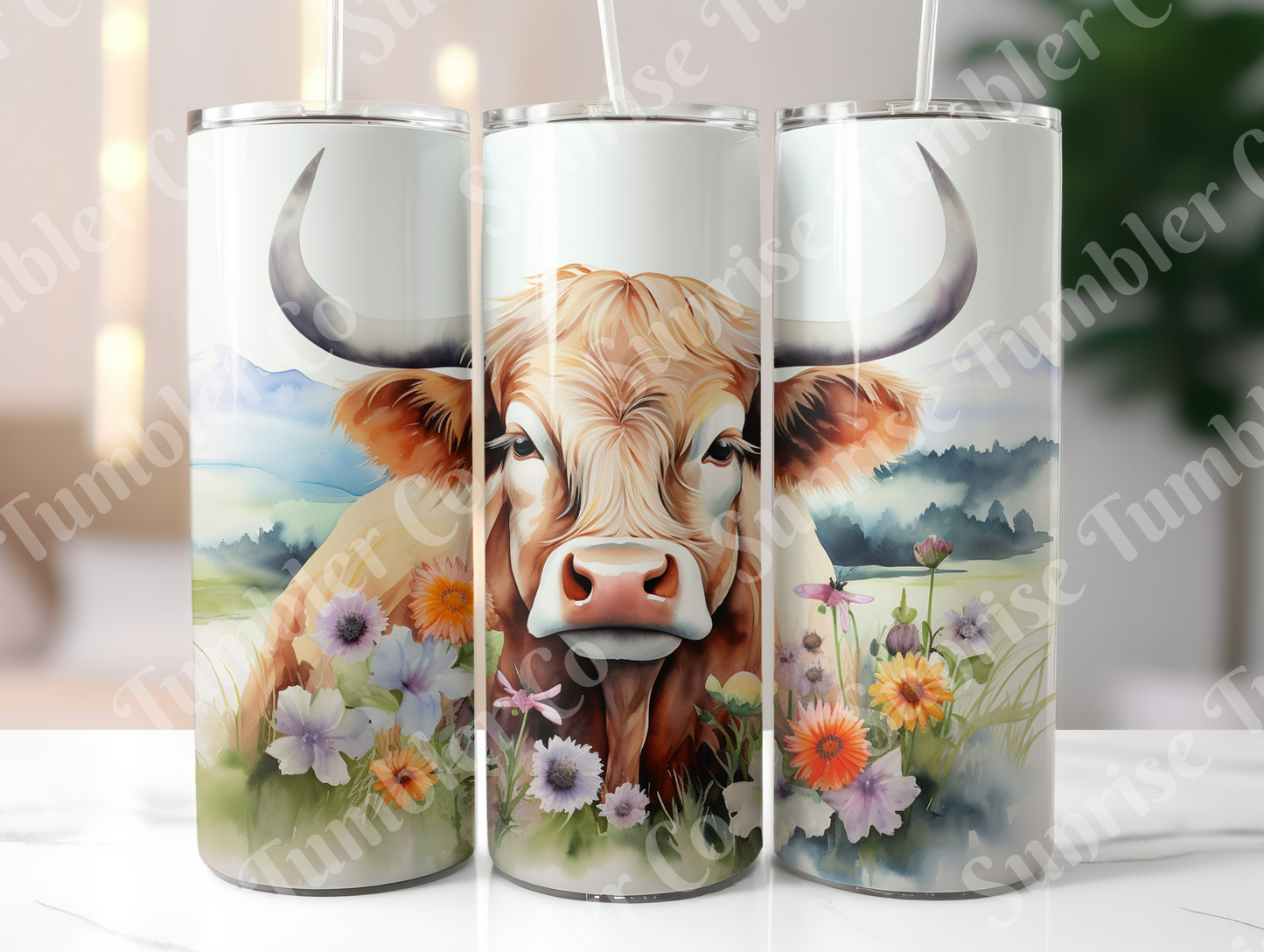 Cow Variety Part 1 - 20oz and 30oz Tumblers (Glow In The Dark Green And Blue Available)