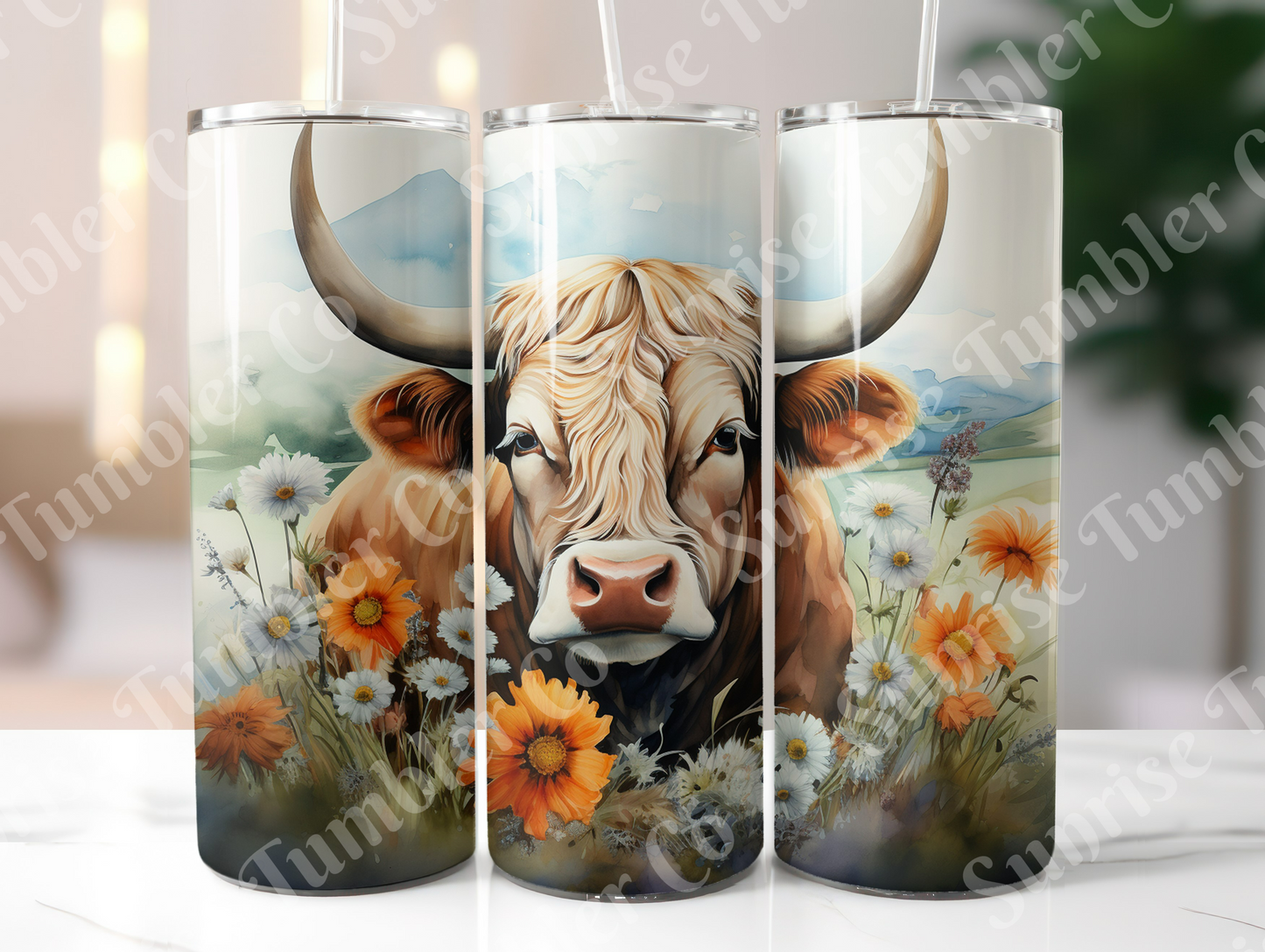 Cow Variety Part 1 - 20oz and 30oz Tumblers (Glow In The Dark Green And Blue Available)
