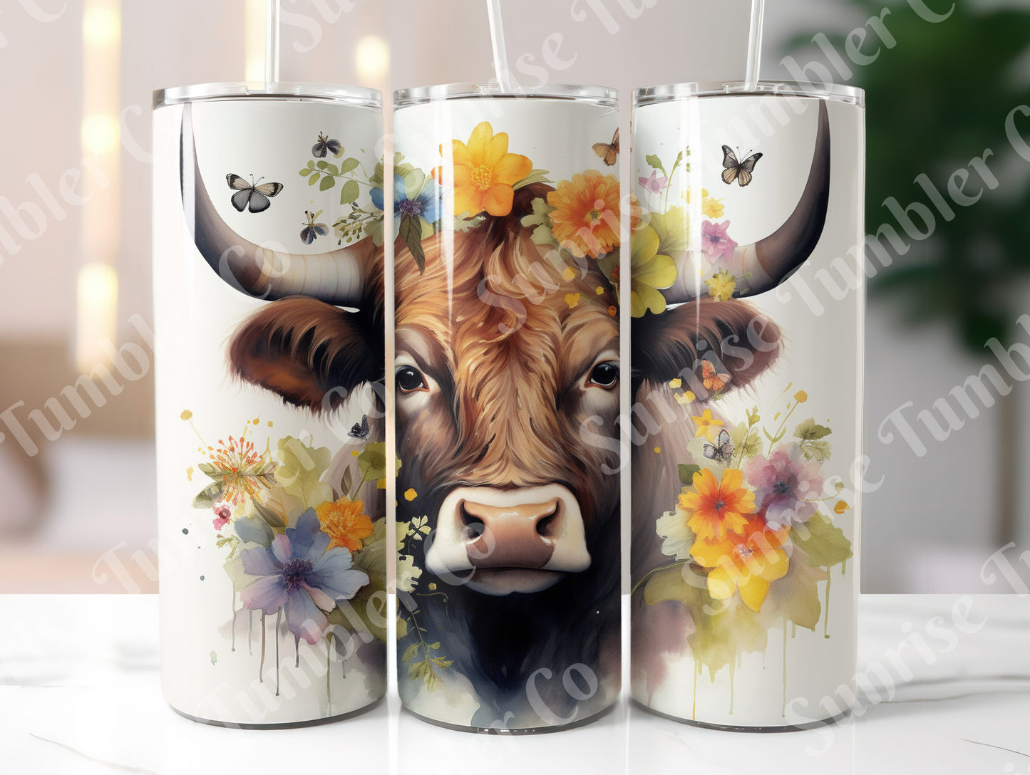 Cow Variety Part 1 - 20oz and 30oz Tumblers (Glow In The Dark Green And Blue Available)