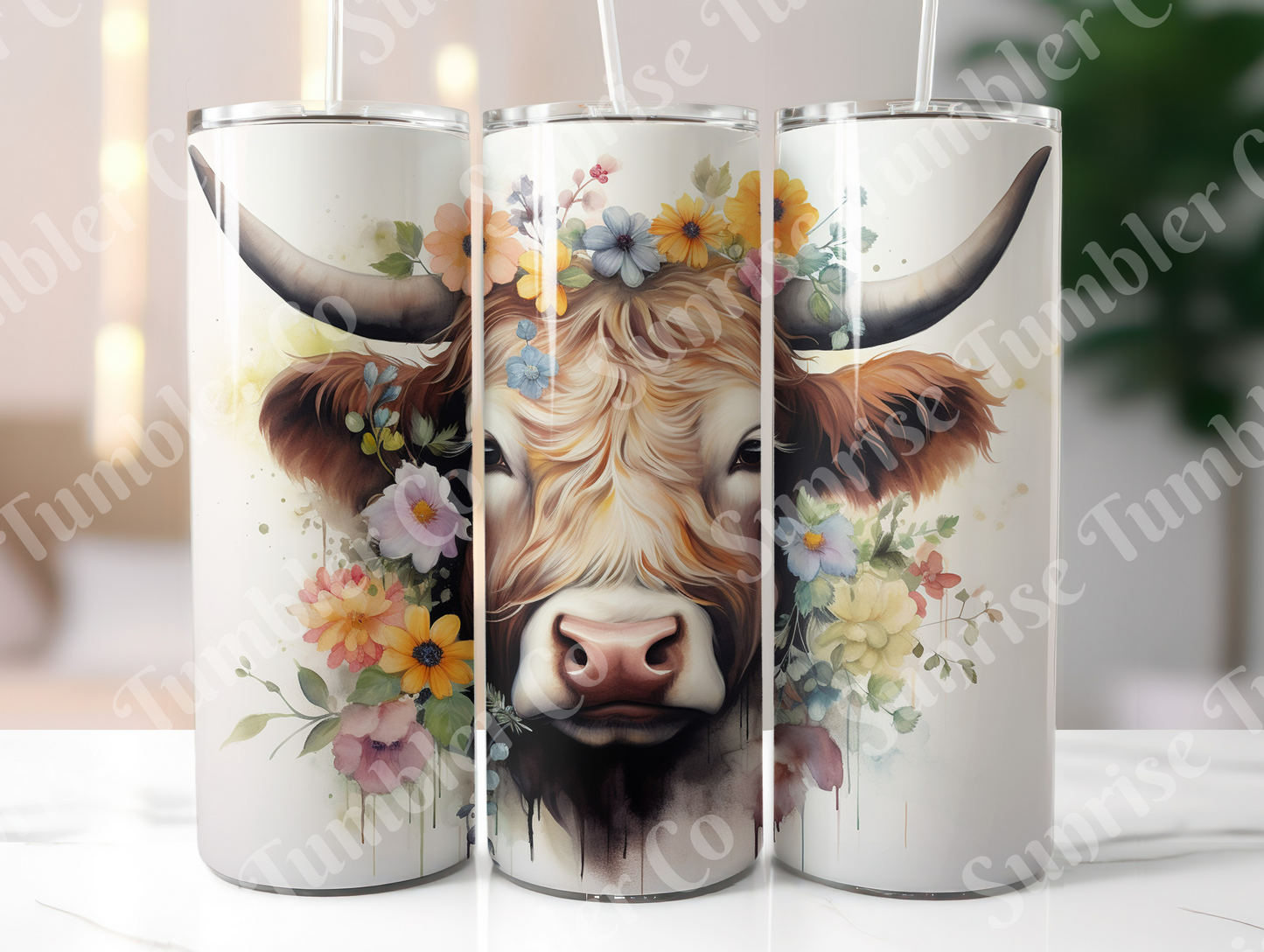 Cow Variety Part 1 - 20oz and 30oz Tumblers (Glow In The Dark Green And Blue Available)
