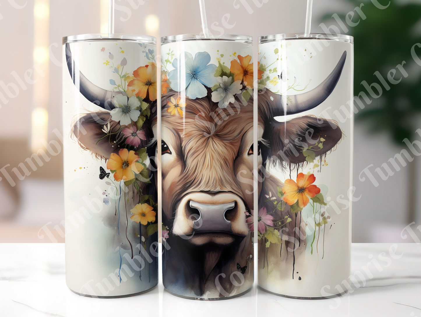 Cow Variety Part 1 - 20oz and 30oz Tumblers (Glow In The Dark Green And Blue Available)