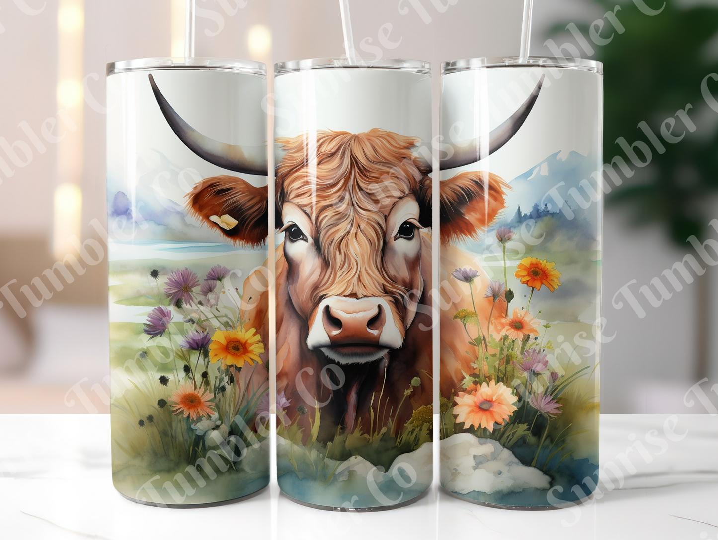 Cow Variety Part 1 - 20oz and 30oz Tumblers (Glow In The Dark Green And Blue Available)