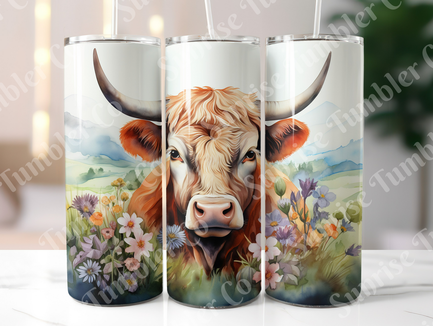 Cow Variety Part 2 - 20oz and 30oz Tumblers (Glow In The Dark Green And Blue Available)
