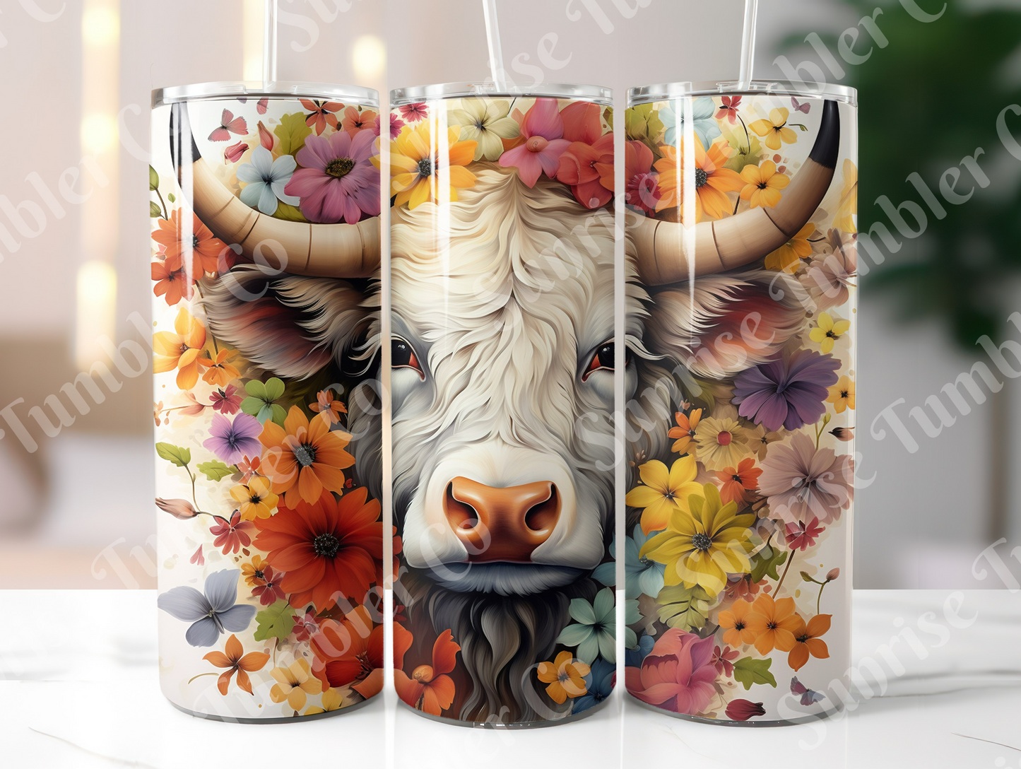 Cow Variety Part 2 - 20oz and 30oz Tumblers (Glow In The Dark Green And Blue Available)