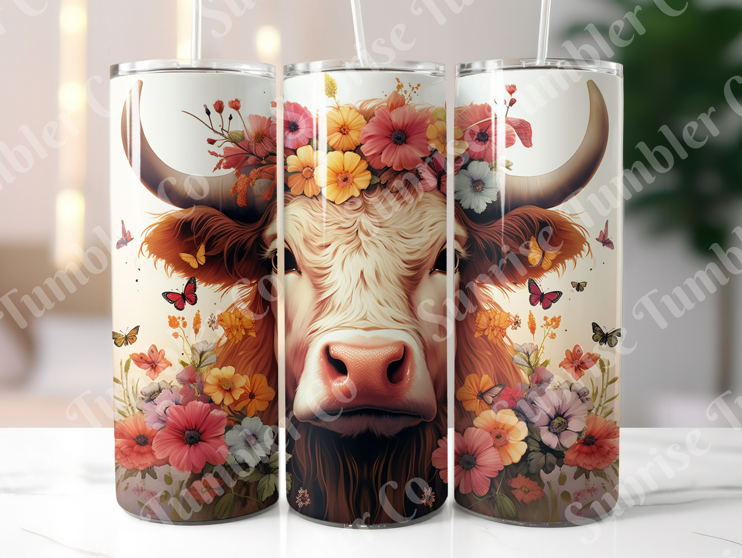 Cow Variety Part 2 - 20oz and 30oz Tumblers (Glow In The Dark Green And Blue Available)