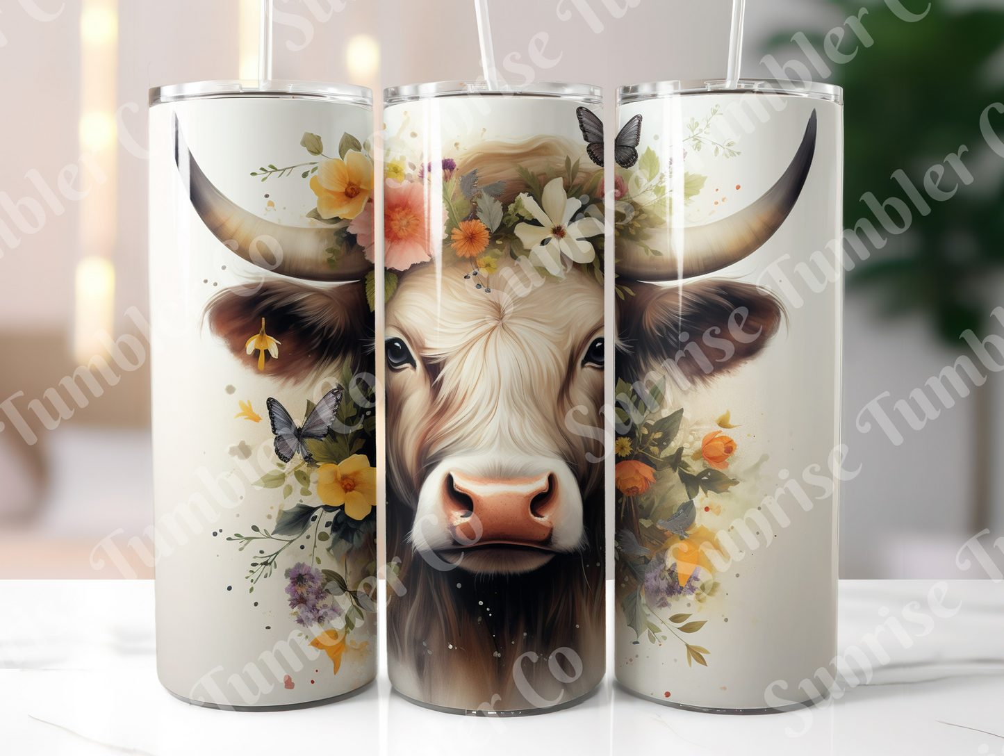 Cow Variety Part 2 - 20oz and 30oz Tumblers (Glow In The Dark Green And Blue Available)