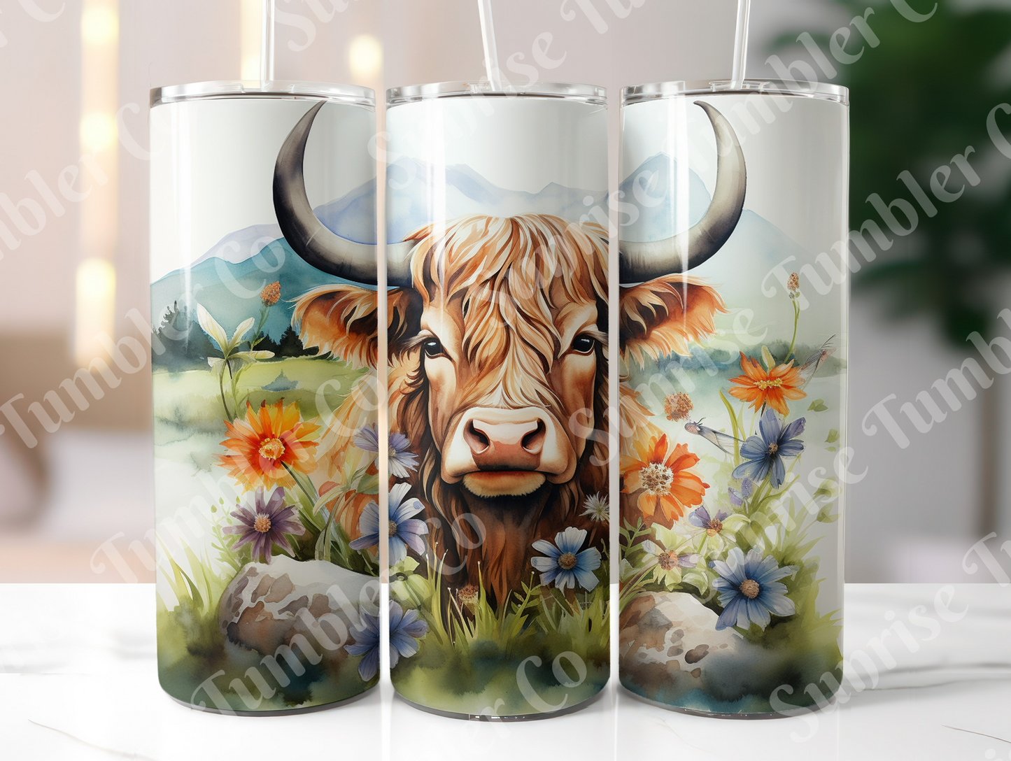 Cow Variety Part 2 - 20oz and 30oz Tumblers (Glow In The Dark Green And Blue Available)