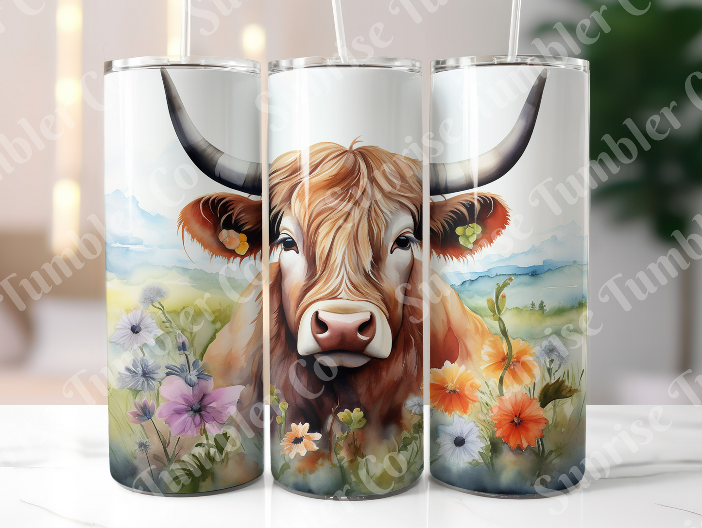 Cow Variety Part 1 - 20oz and 30oz Tumblers (Glow In The Dark Green And Blue Available)