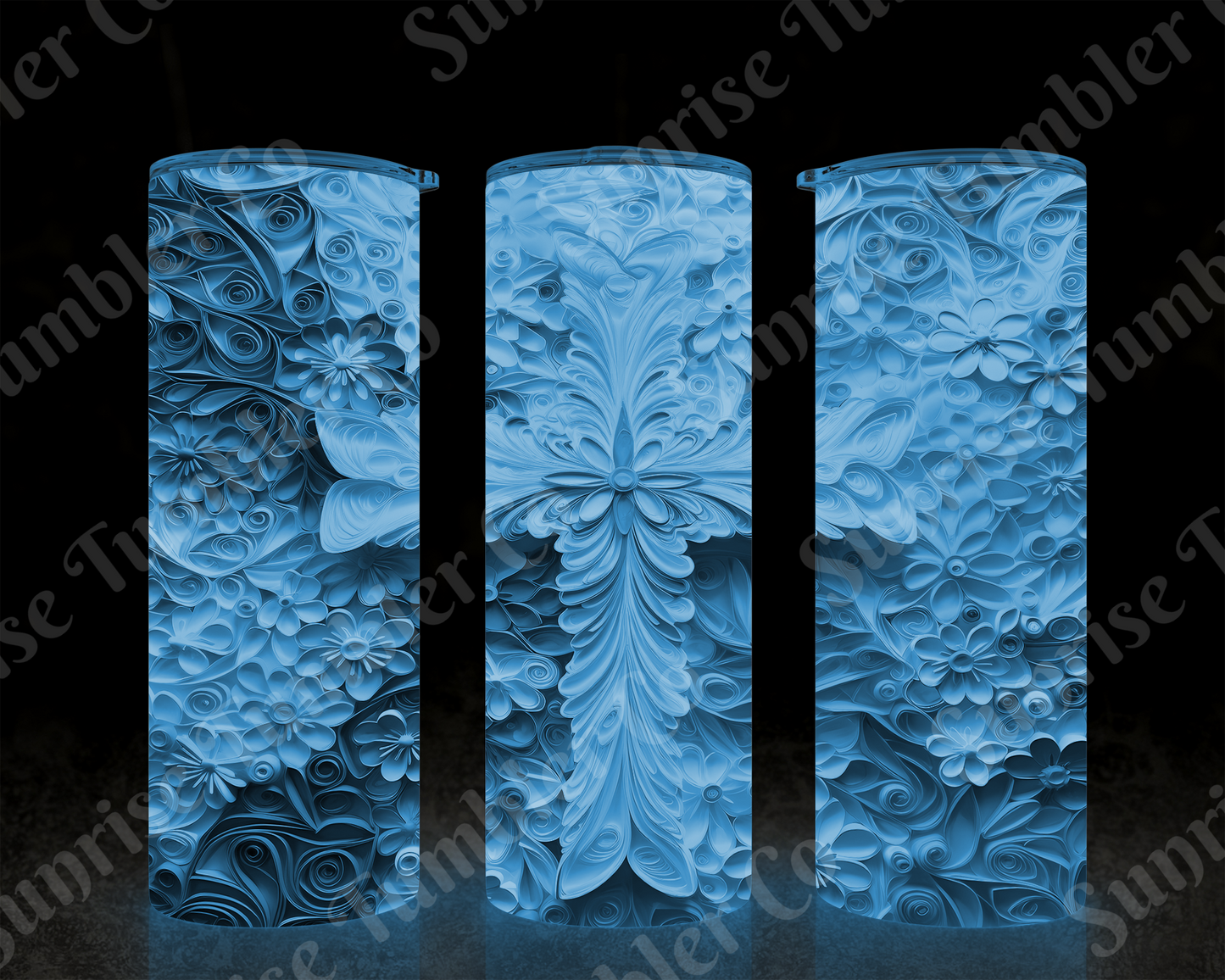 Cross Variety - 20 oz or 30 oz Tumbler (Glow In The Dark Option Available)
