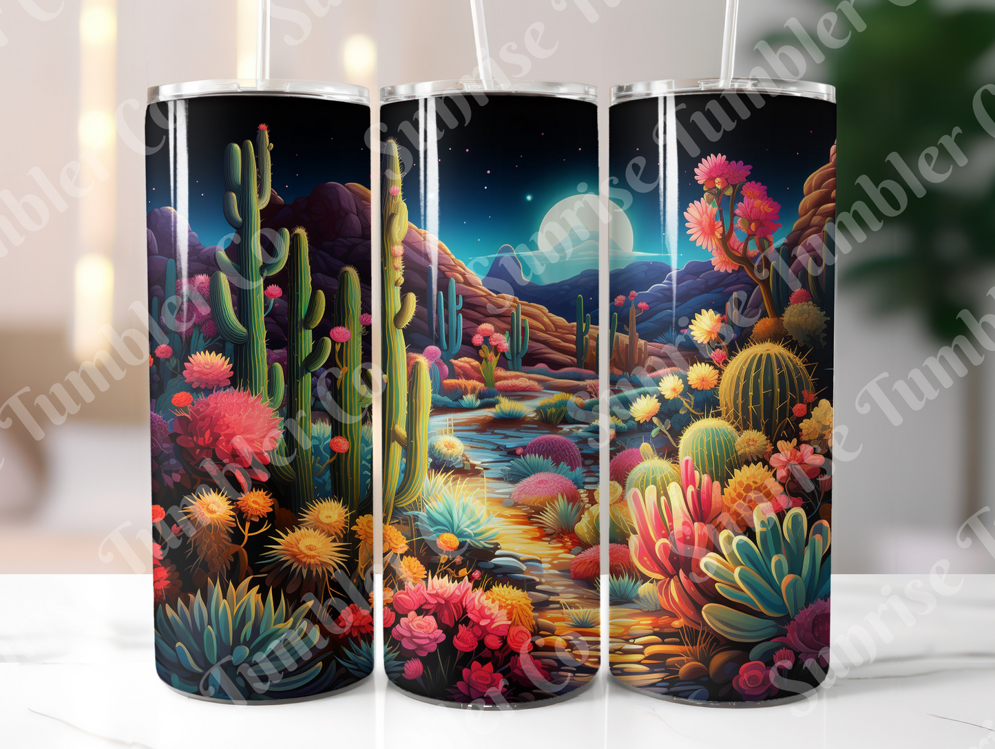 Moon Variety - 20 oz and 30 oz Tumblers (Glow In The Dark Option Available)