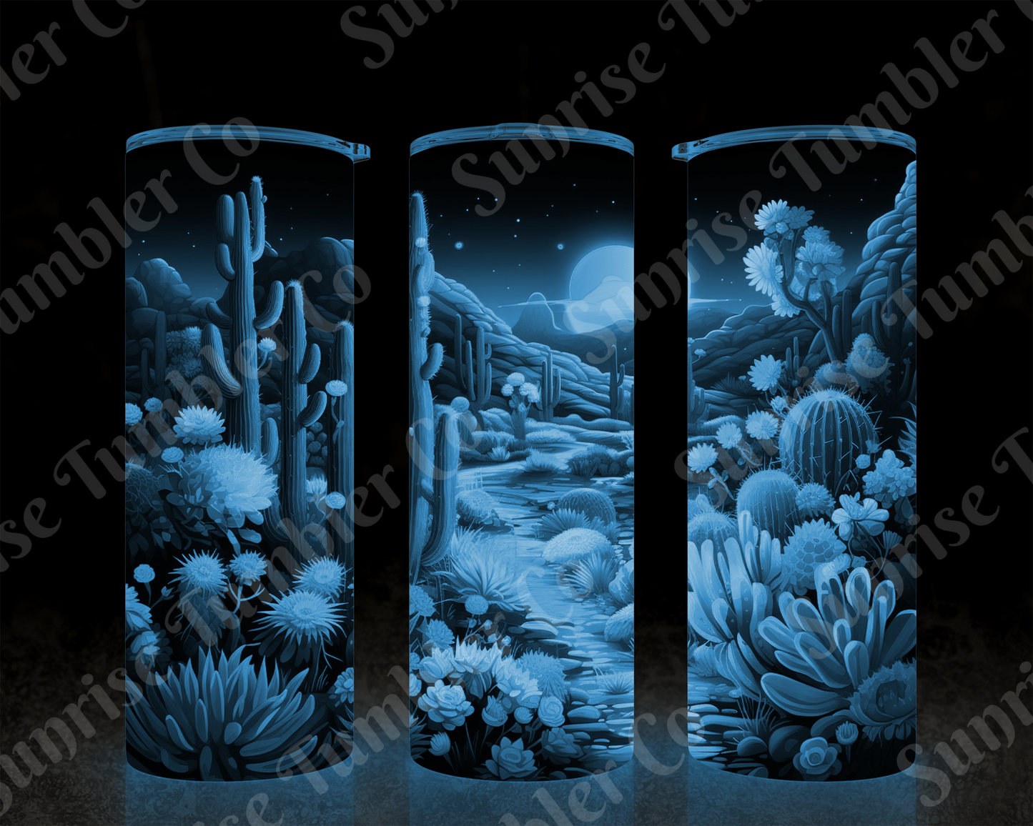 Moon Variety - 20 oz and 30 oz Tumblers (Glow In The Dark Option Available)