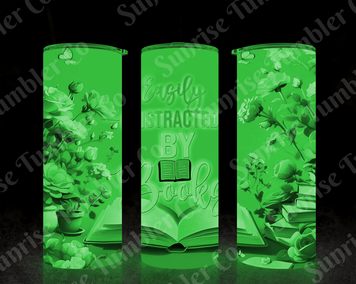 Book Variety - 20 oz and 30 oz Tumblers (Glow In The Dark Option Available)