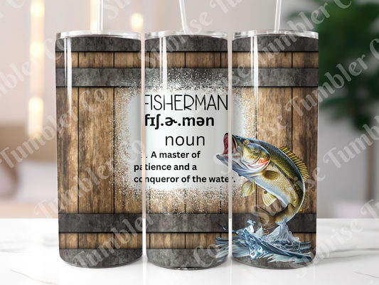 Fishing Variety Part 1 - 20oz and 30oz Tumblers (Glow In The Dark Green And Blue Available)