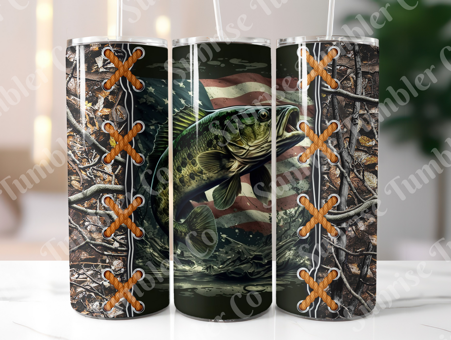 Fishing Variety Part 2 - 20oz and 30oz Tumblers (Glow In The Dark Green And Blue Available)