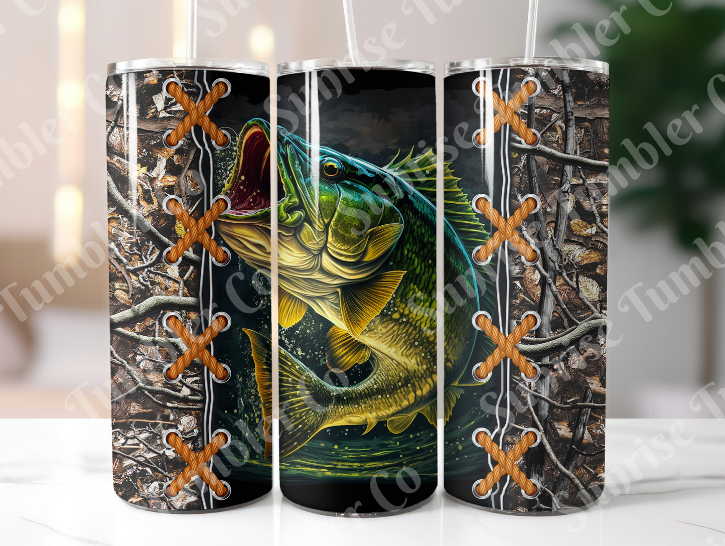 Fishing Variety Part 2 - 20oz and 30oz Tumblers (Glow In The Dark Green And Blue Available)