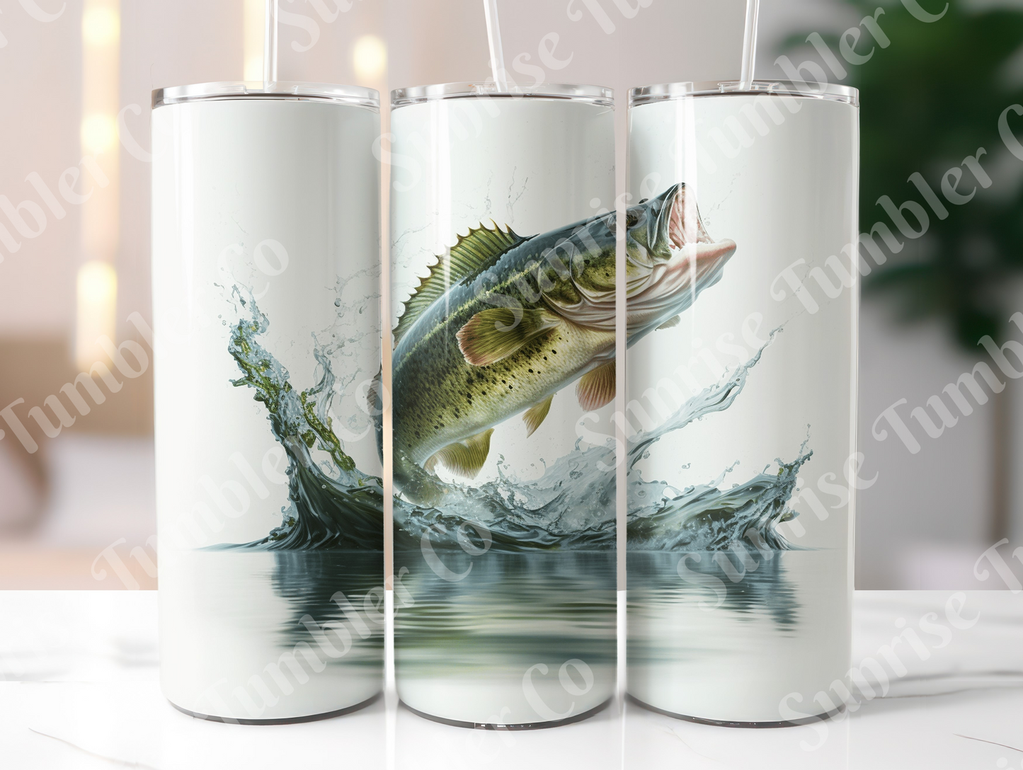 Fishing Variety Part 2 - 20oz and 30oz Tumblers (Glow In The Dark Green And Blue Available)