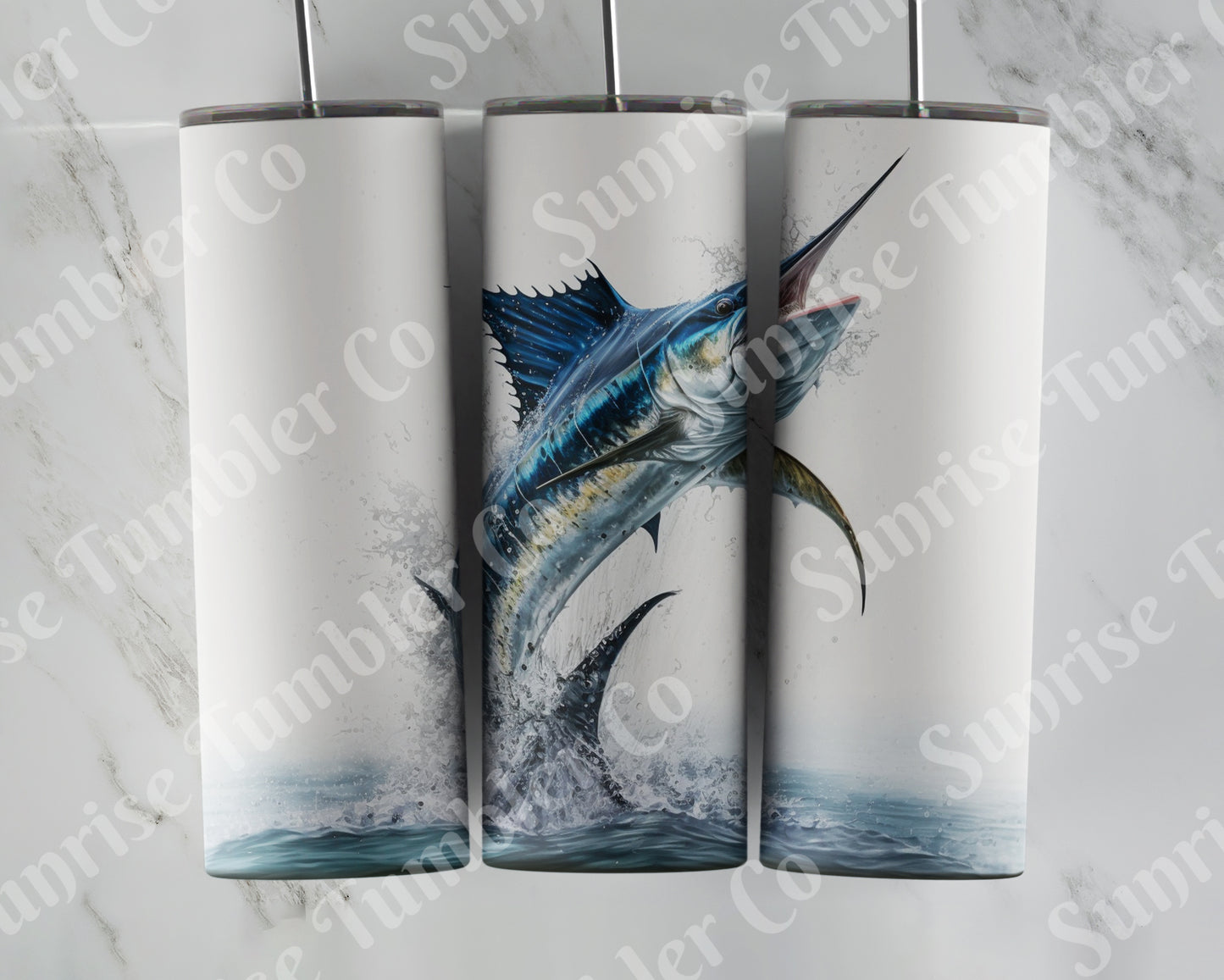 Fishing Variety Part 3 - 20oz and 30oz Tumblers (Glow In The Dark Green And Blue Available)