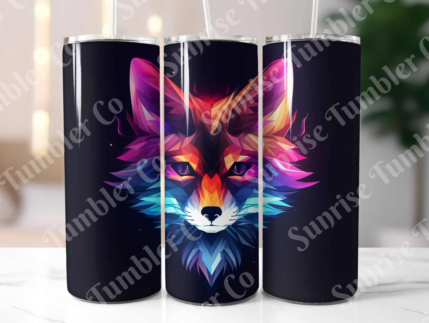 Fox Variety - 20 oz and 30 oz Tumbler (Glow In The Dark Option Available)