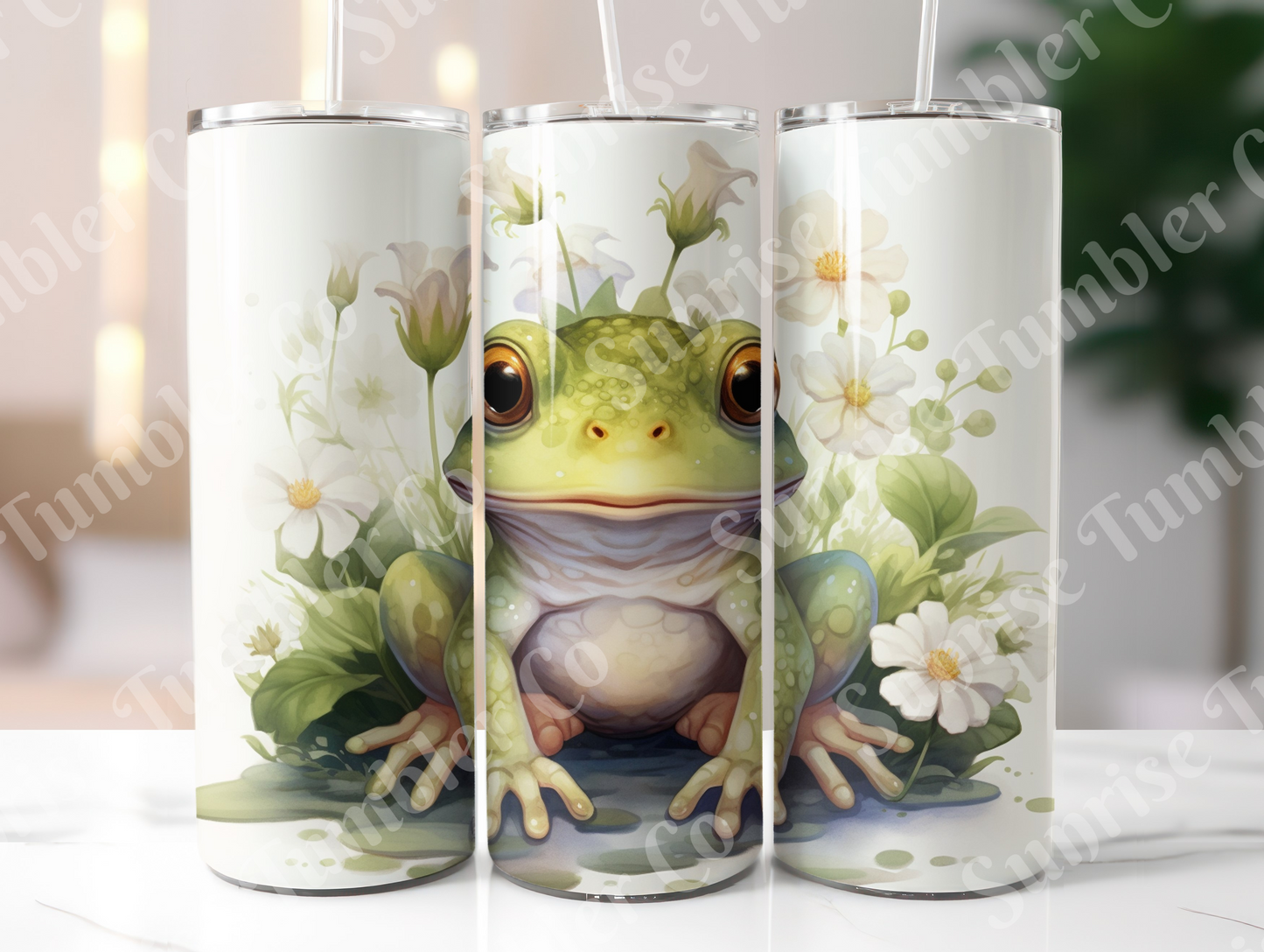 Frog Variety Part 2 - 20oz and 30oz Tumblers (Glow In The Dark Green And Blue Available)