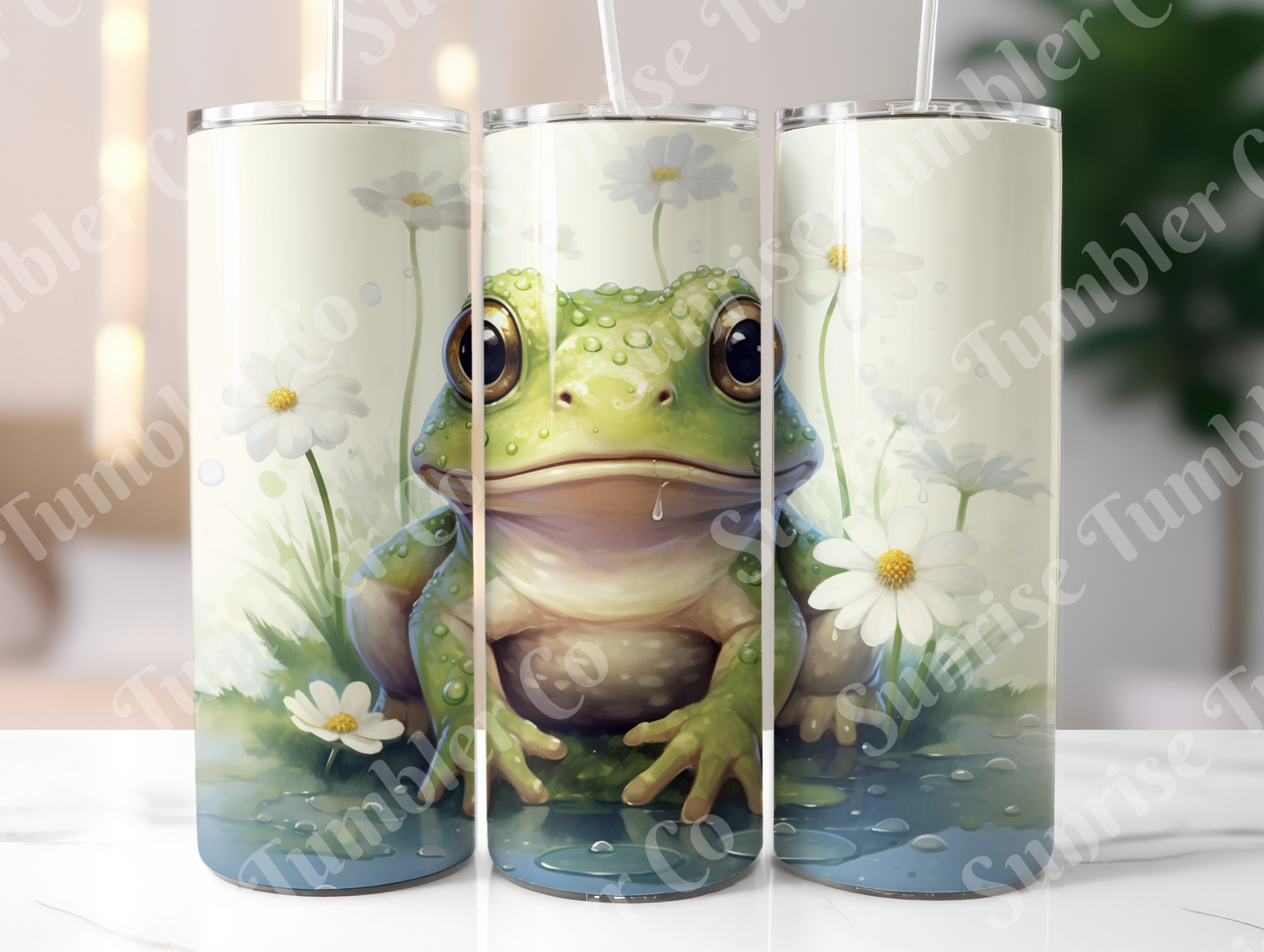 Frog Variety Part 2 - 20oz and 30oz Tumblers (Glow In The Dark Green And Blue Available)