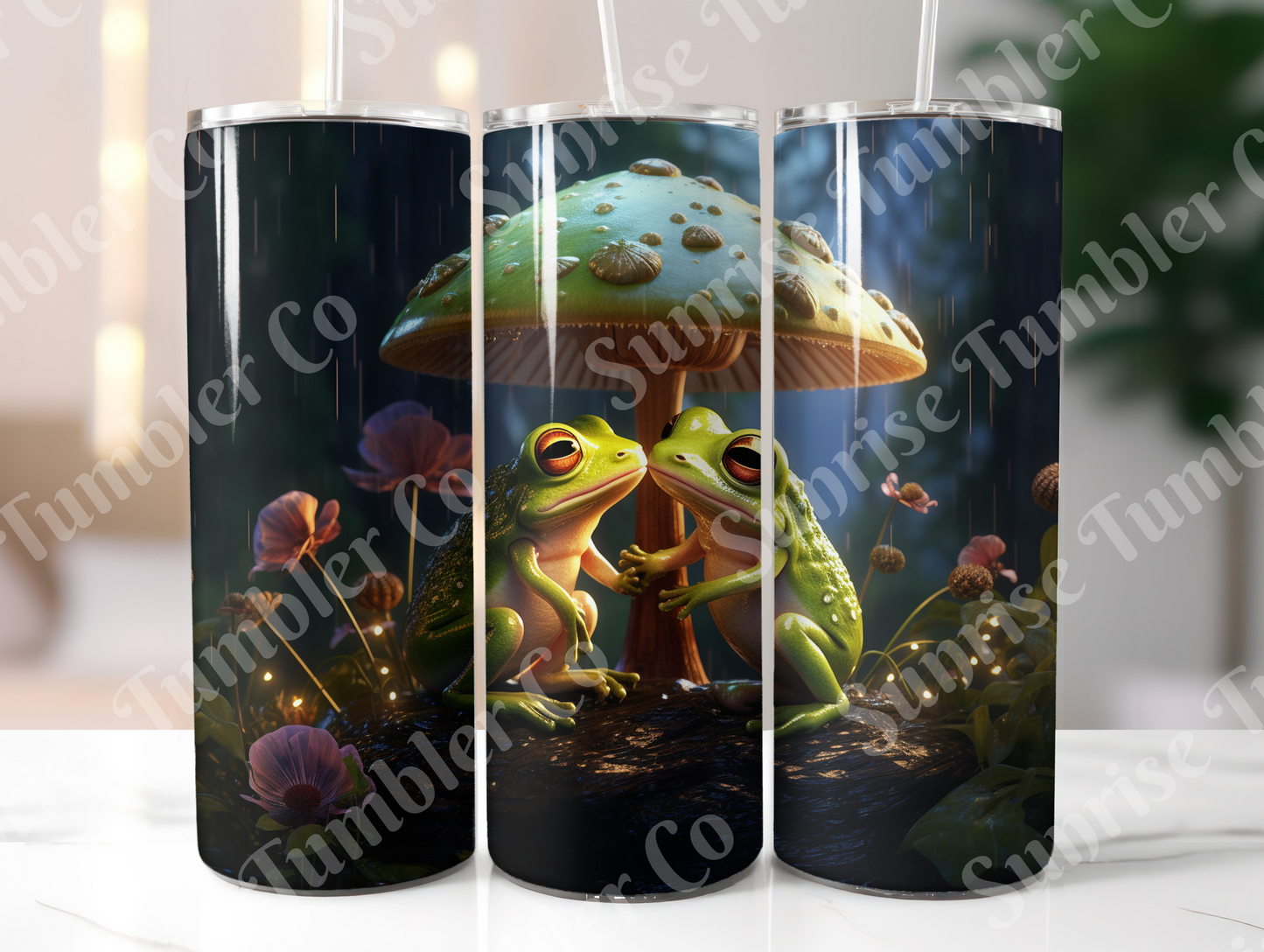 Frog Variety Part 2 - 20oz and 30oz Tumblers (Glow In The Dark Green And Blue Available)