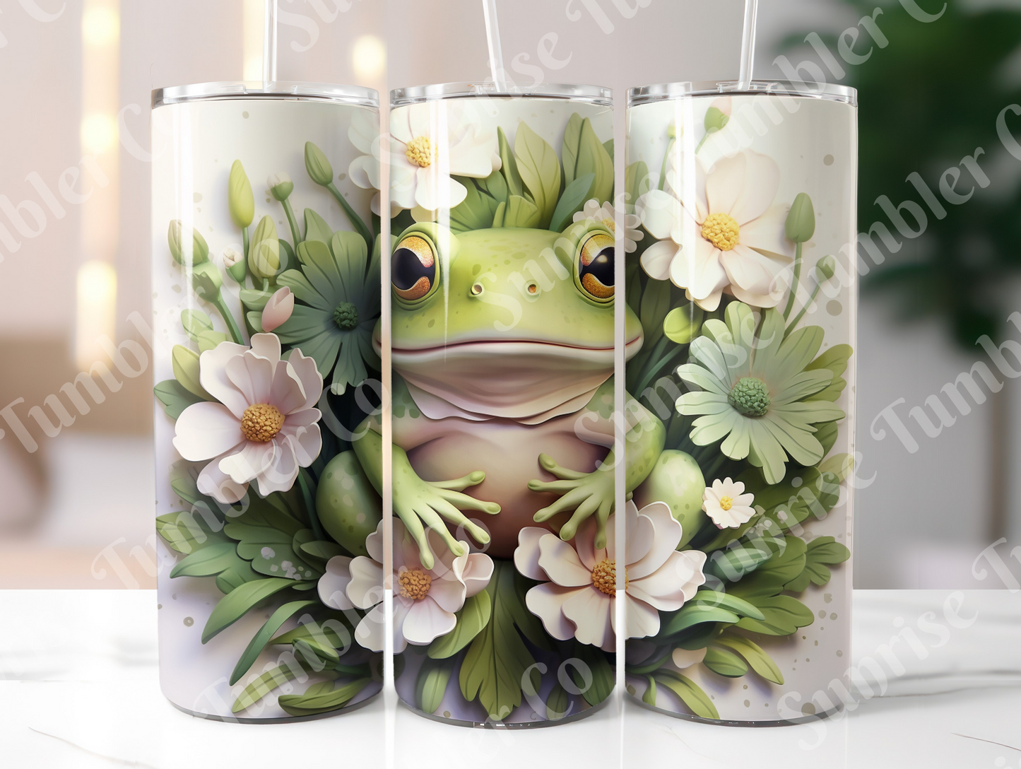 Frog Variety Part 2 - 20oz and 30oz Tumblers (Glow In The Dark Green And Blue Available)
