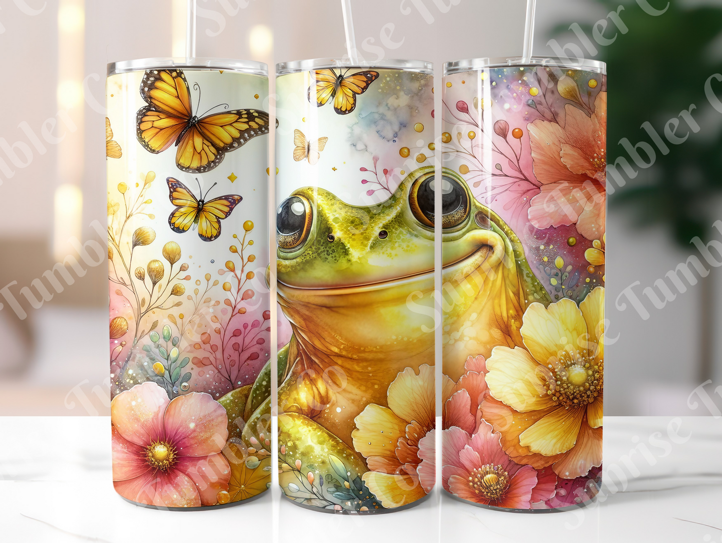 Frog Variety Part 1 - 20oz and 30oz Tumblers (Glow In The Dark Green And Blue Available)