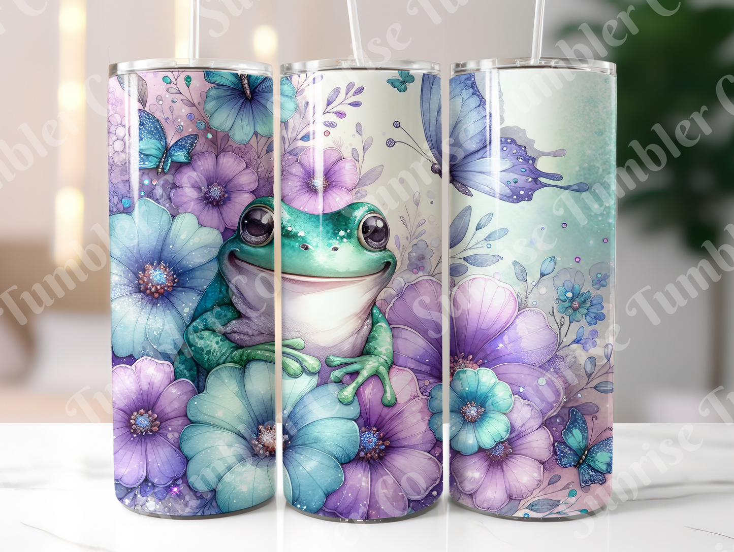 Frog Variety Part 1 - 20oz and 30oz Tumblers (Glow In The Dark Green And Blue Available)