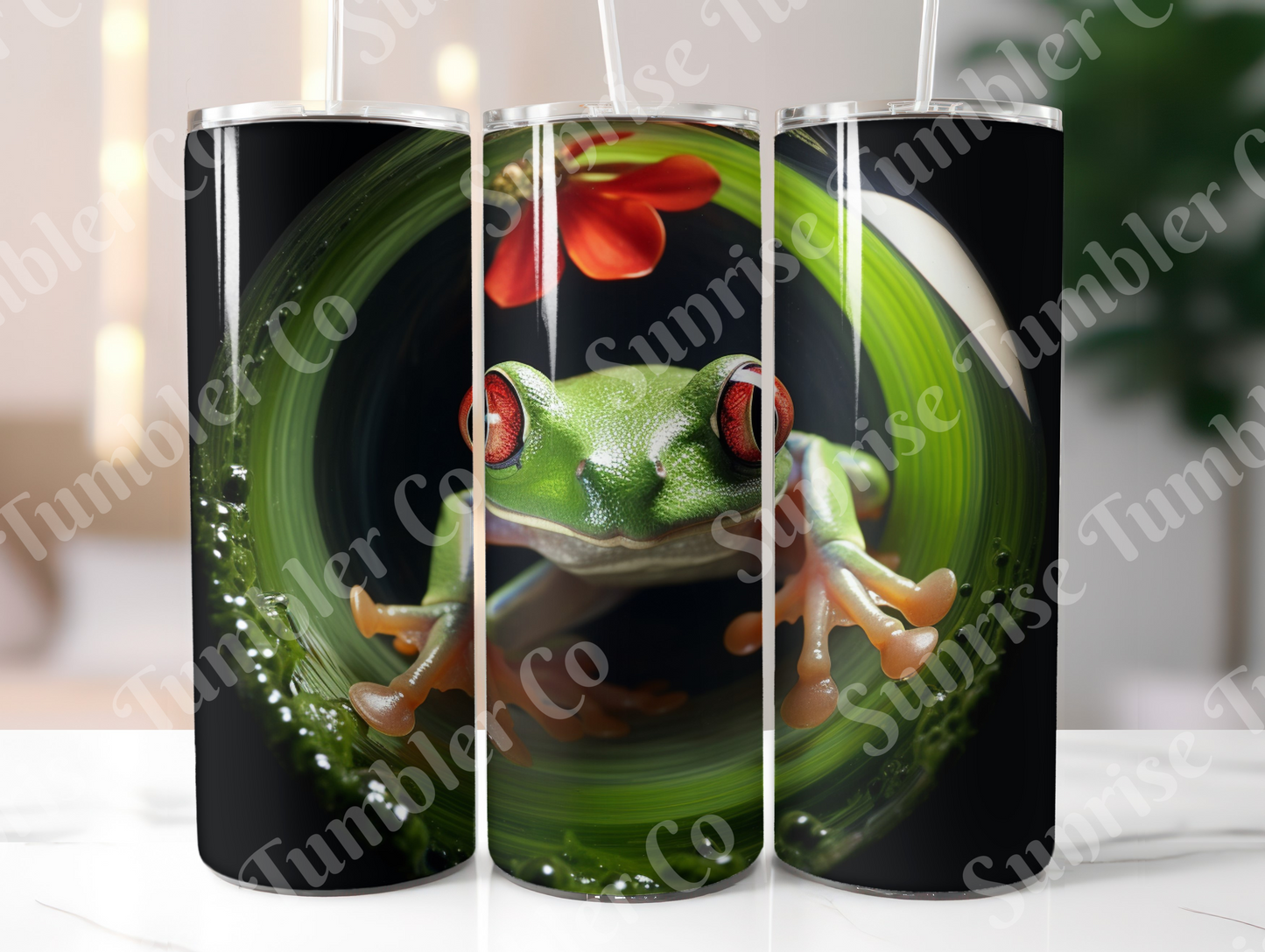 Frog Variety Part 1 - 20oz and 30oz Tumblers (Glow In The Dark Green And Blue Available)