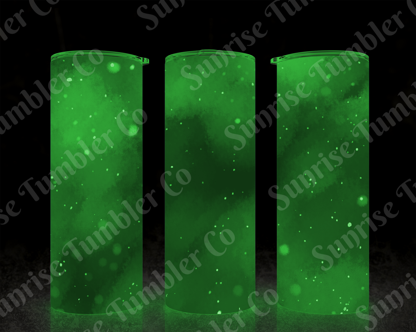 Galaxy and Northern Lights Variety - 20 oz and 30 oz Tumblers (Glow In The Dark Option Available)