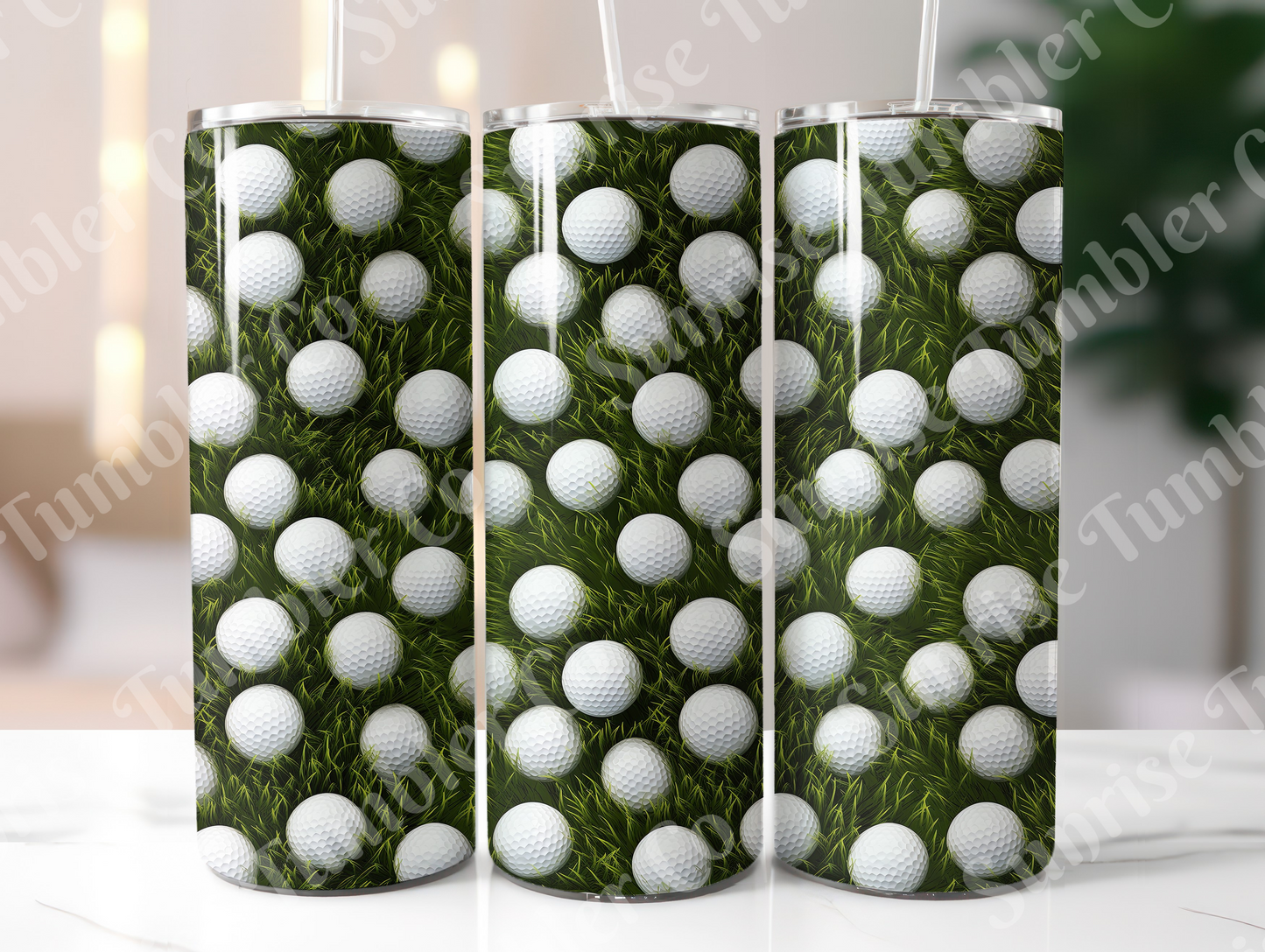 Golf Variety Part 1 - 20oz and 30oz Tumblers (Glow In The Dark Green And Blue Available)
