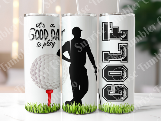 Golf Variety Part 2 - 20oz and 30oz Tumblers (Glow In The Dark Green And Blue Available)