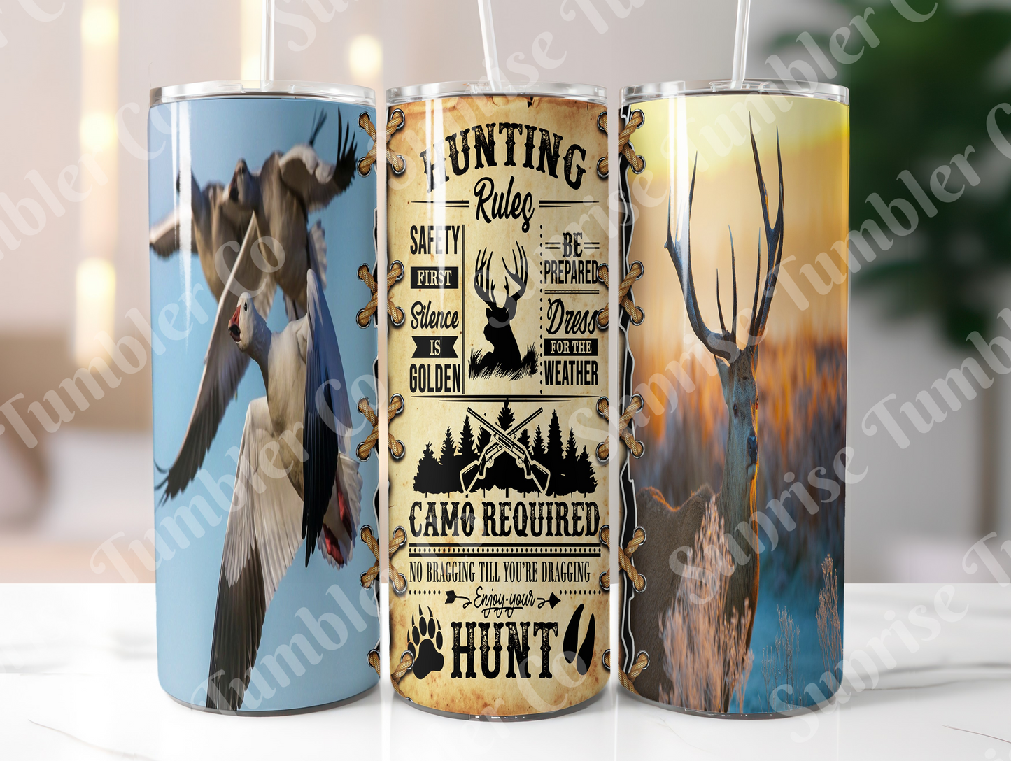 Hunting Variety Part 3 - 20oz and 30oz Tumblers (Glow In The Dark Green And Blue Available)