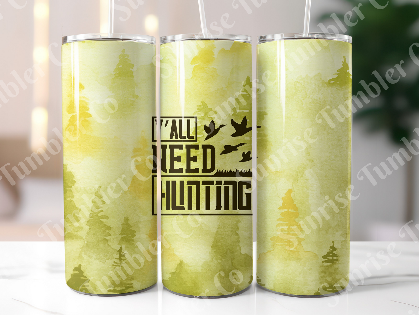Hunting Variety Part 1 - 20oz and 30oz Tumblers (Glow In The Dark Green And Blue Available)