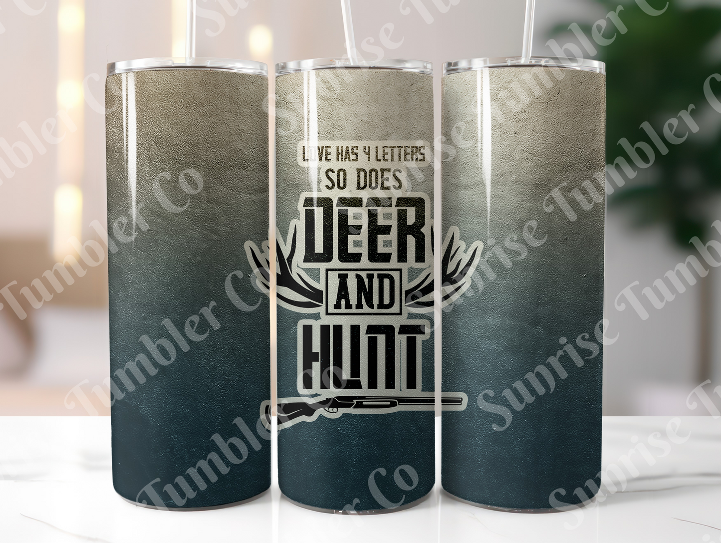 Hunting Variety Part 1 - 20oz and 30oz Tumblers (Glow In The Dark Green And Blue Available)