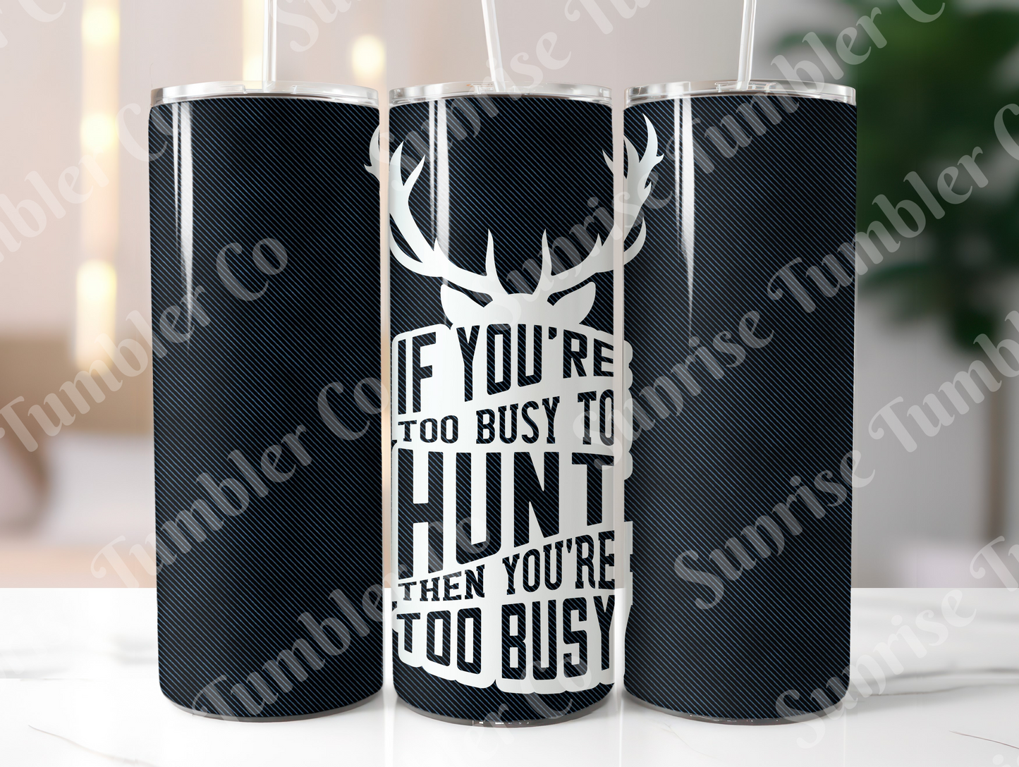 Hunting Variety Part 1 - 20oz and 30oz Tumblers (Glow In The Dark Green And Blue Available)