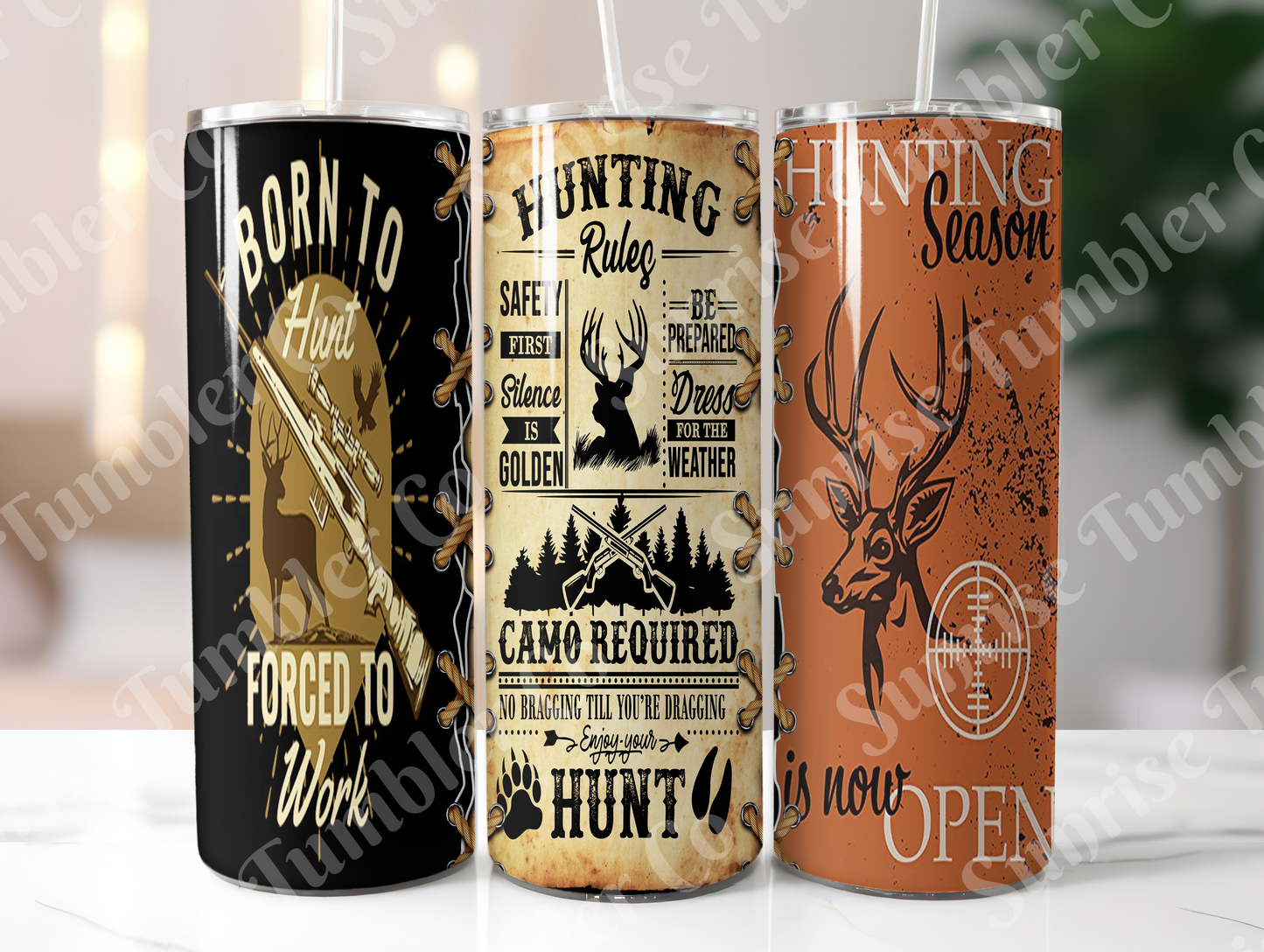 Hunting Variety Part 2 - 20oz and 30oz Tumblers (Glow In The Dark Green And Blue Available)