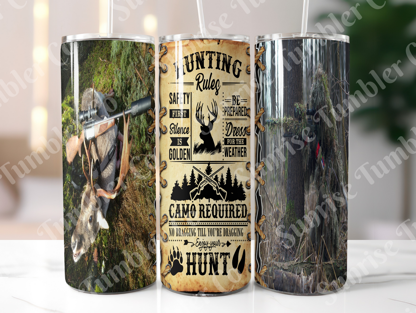 Hunting Variety Part 2 - 20oz and 30oz Tumblers (Glow In The Dark Green And Blue Available)
