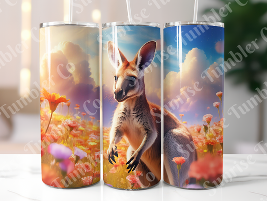 Kangaroo Variety - 20oz and 30oz Tumblers (Glow In The Dark Green And Blue Available)