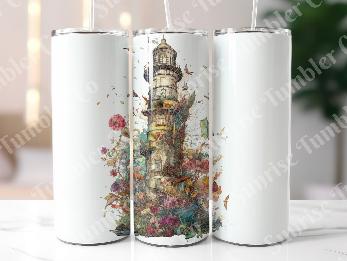 Lighthouse Variety Part 3 - 20oz and 30oz Tumblers (Glow In The Dark Green And Blue Available)
