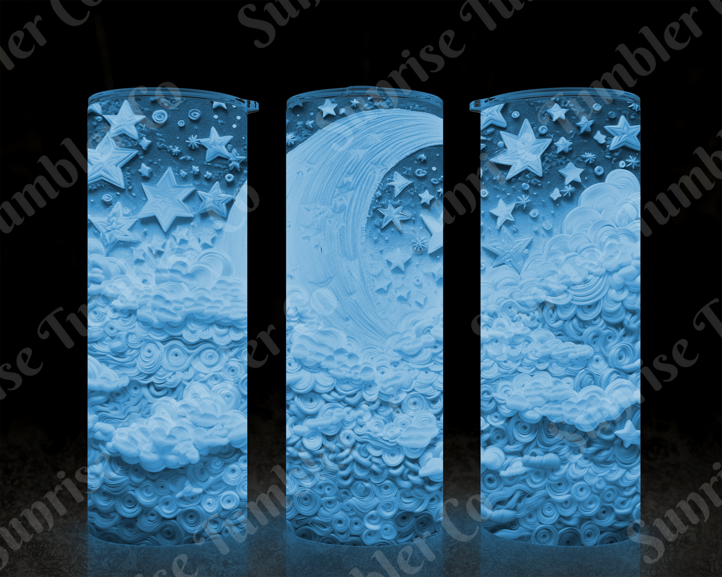 Moon Variety - 20 oz and 30 oz Tumblers (Glow In The Dark Option Available)