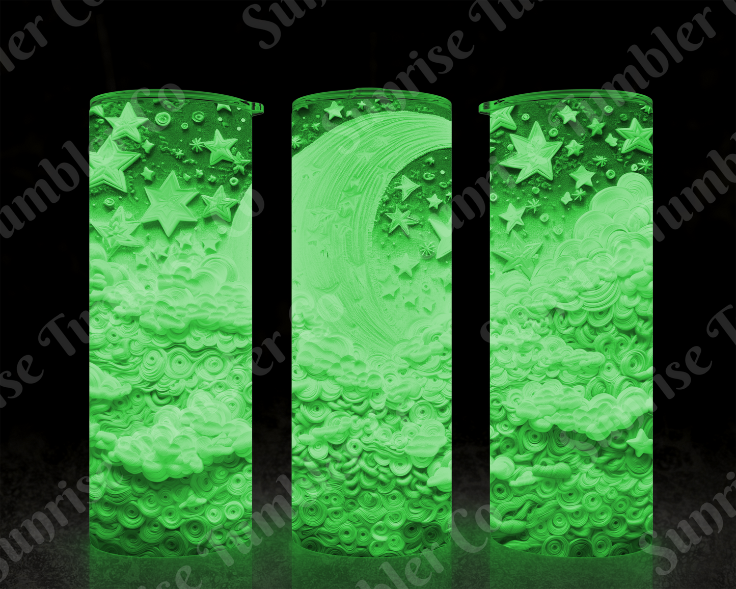 Moon Variety - 20 oz and 30 oz Tumblers (Glow In The Dark Option Available)