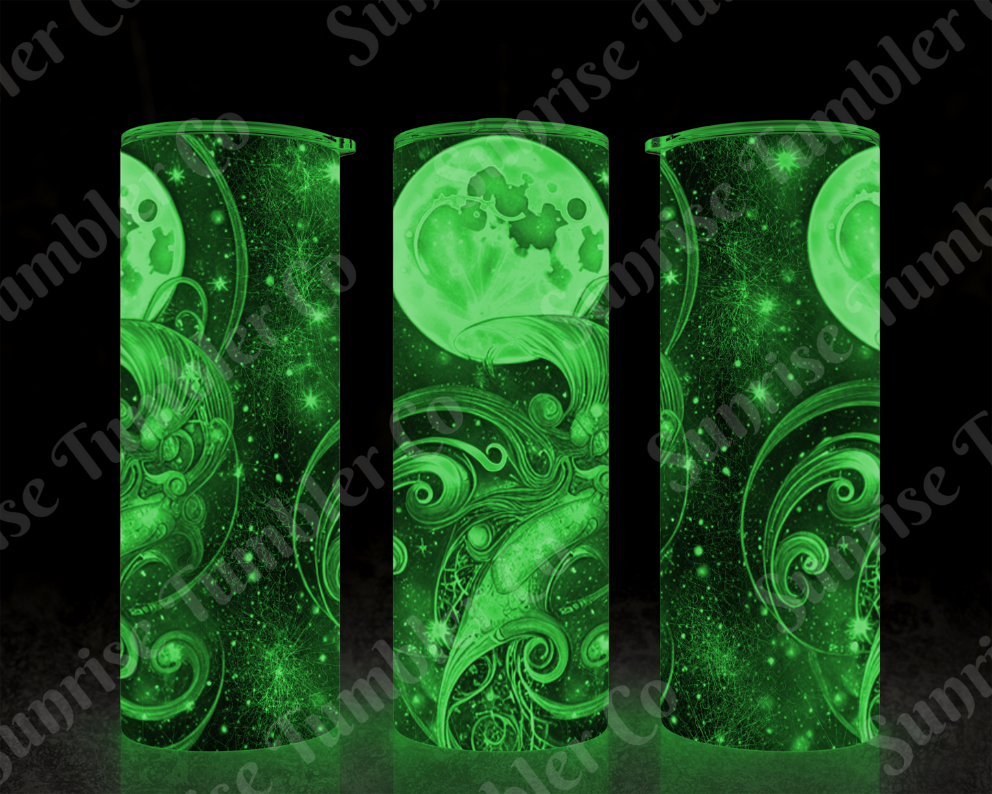 Moon Variety - 20 oz and 30 oz Tumblers (Glow In The Dark Option Available)