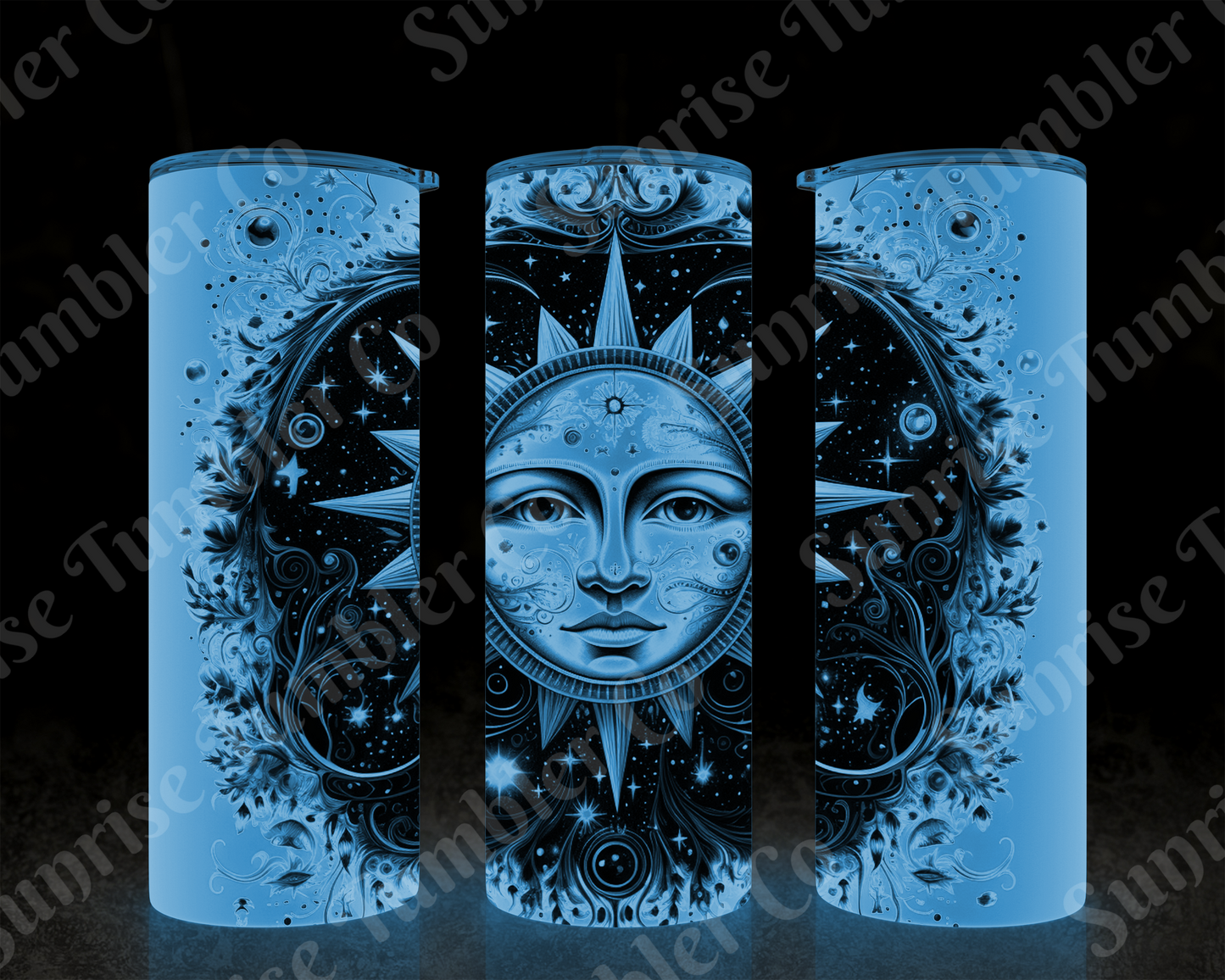 Moon Variety - 20 oz and 30 oz Tumblers (Glow In The Dark Option Available)