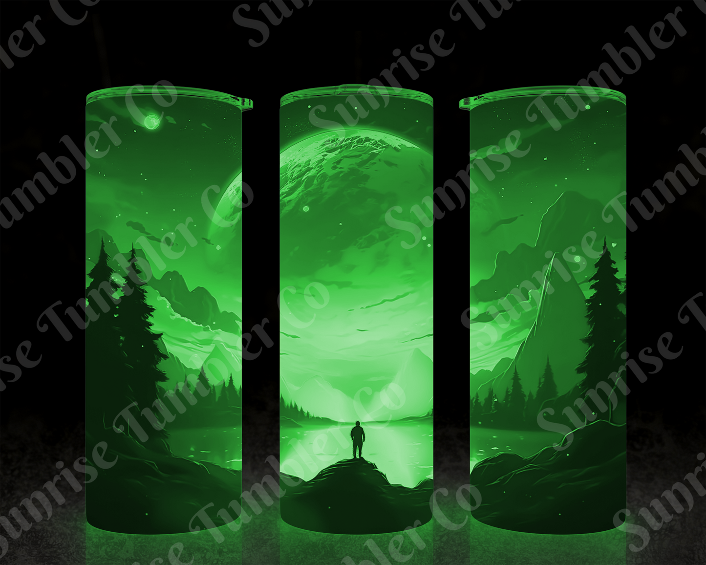 Moon Variety - 20 oz and 30 oz Tumblers (Glow In The Dark Option Available)