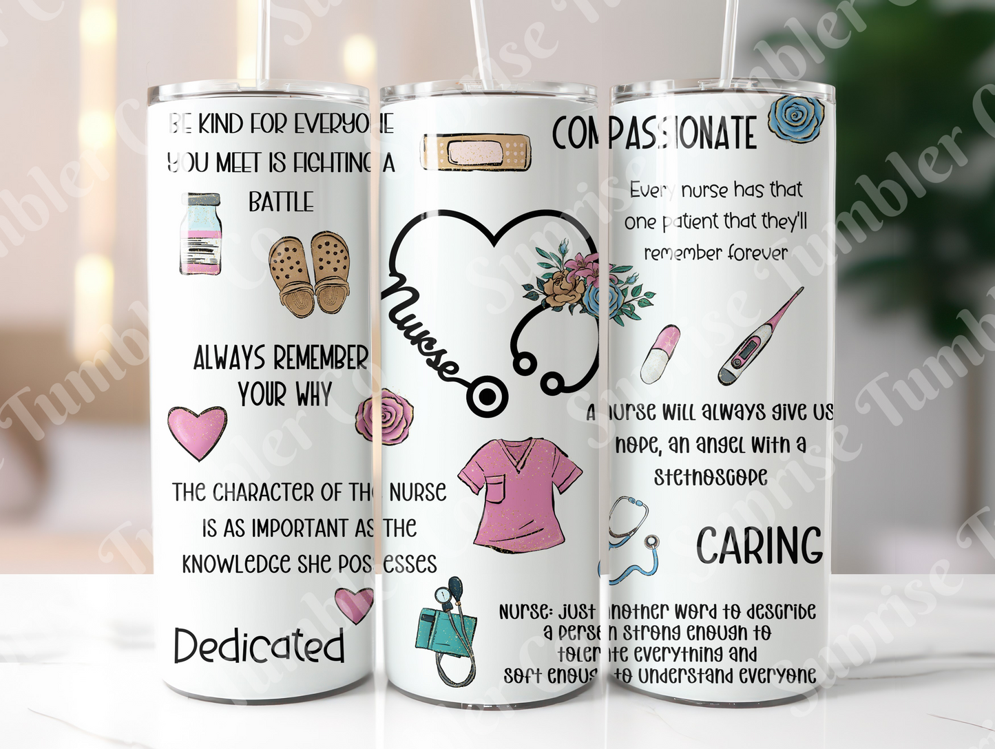 Positive and Inspirational Variety Part 4 - 20 oz and 30 oz Tumblers 9glow In The Dark Option Available)