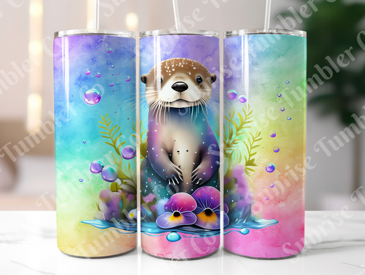 Otter Variety - 20 oz and 30 oz Tumbler (Glow In The Dark Option Available)